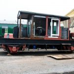 Ex-military brake van receives overhaul at Washford