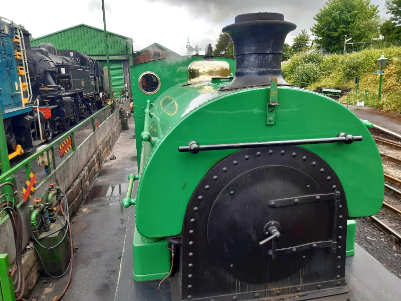 Kilmersdon as seen from the brake van