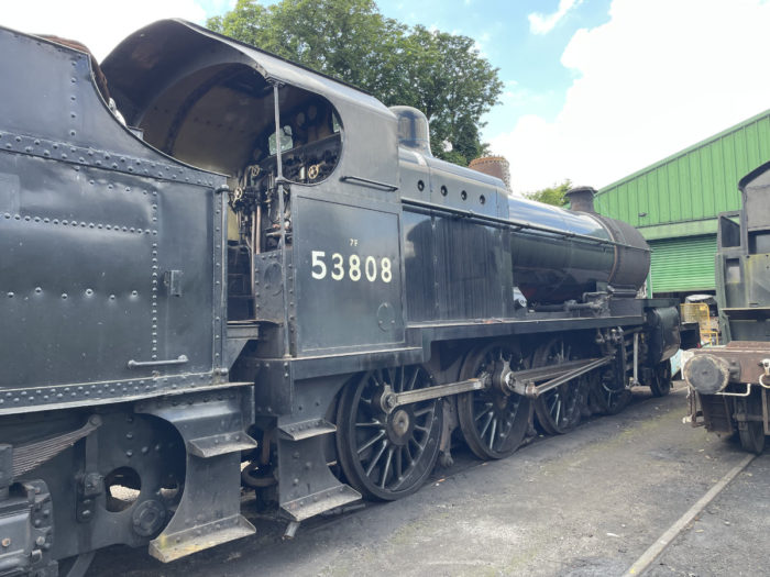 53808 in the yard at Ropley.